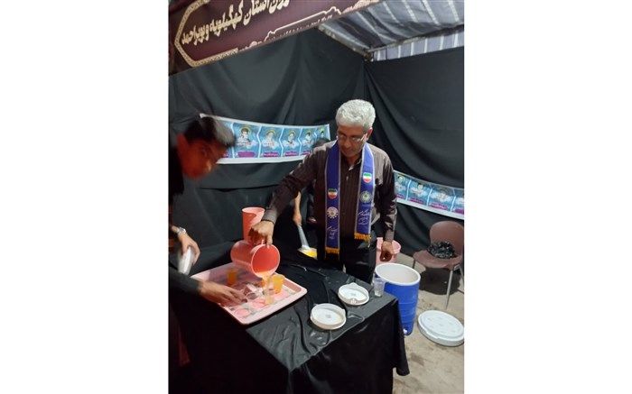 برپایی موکب دانش‌آموزان و فرهنگیان کهگیلویه و بویراحمد به مناسبت عاشورای حسینی