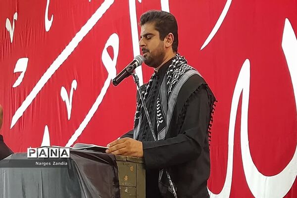 مراسم عاشورای حسینی در گلزار شهدا ملارد