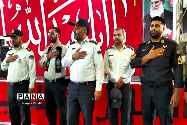 مراسم عاشورای حسینی در گلزار شهدا ملارد