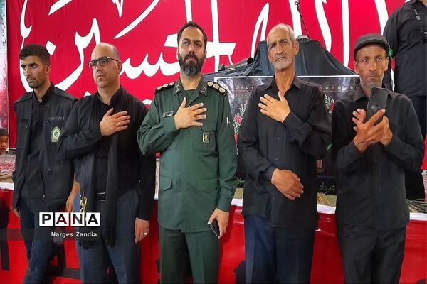 مراسم عاشورای حسینی در گلزار شهدا ملارد