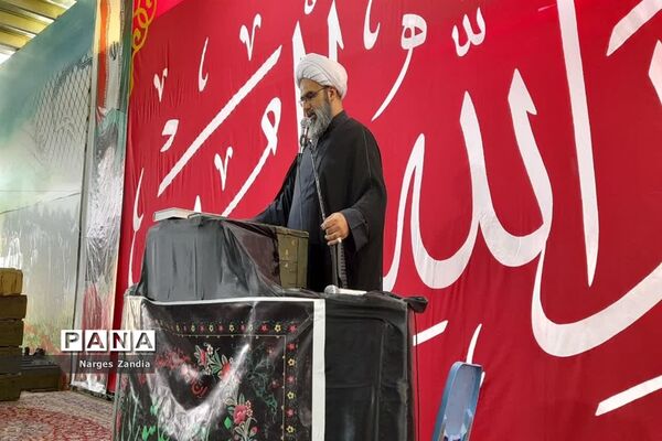 مراسم عاشورای حسینی در گلزار شهدا ملارد