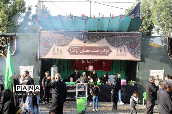 برگزاری مراسم روز عاشورای حسینی در روستای جعفرآباد جنگل بخش جوادآباد