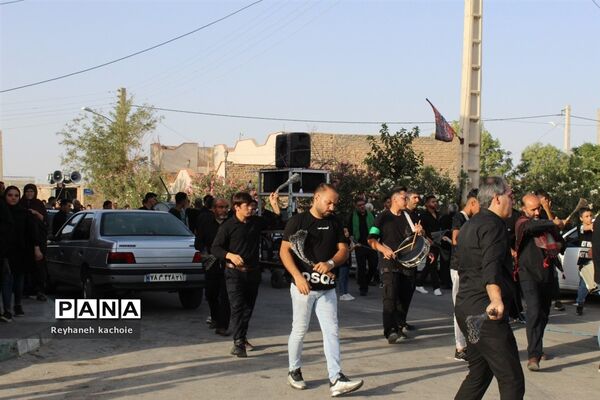 برگزاری مراسم روز عاشورای حسینی در روستای جعفرآباد جنگل بخش جوادآباد