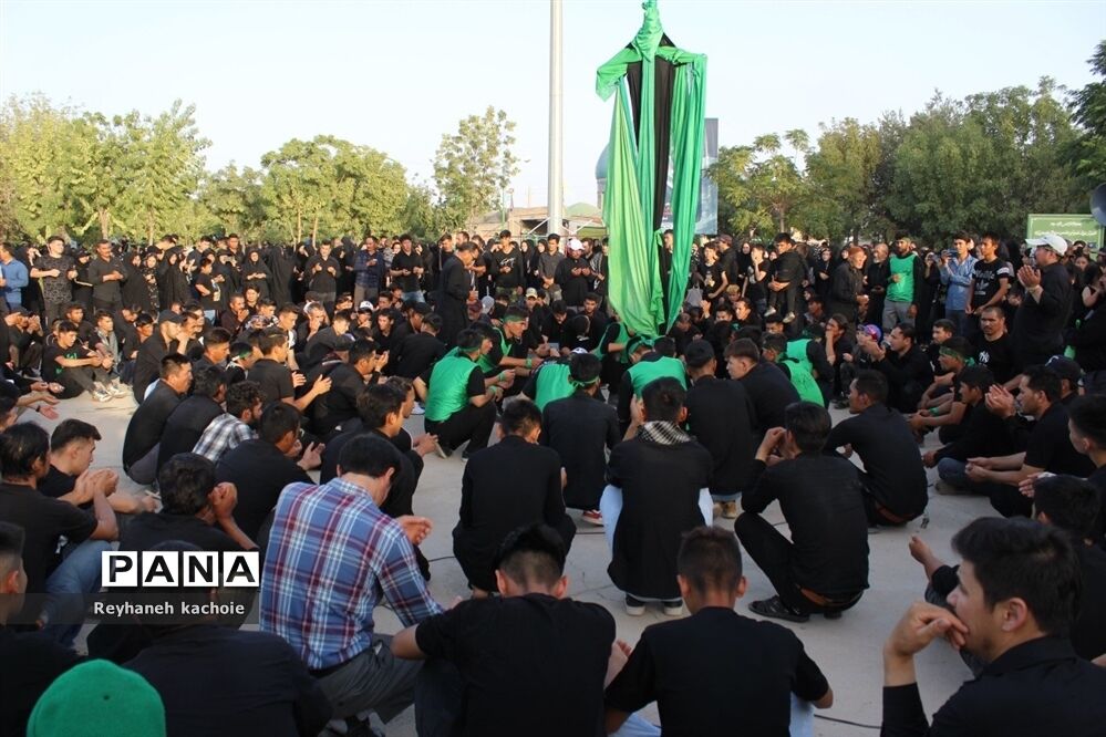 برگزاری مراسم روز عاشورای حسینی در روستای جعفرآباد جنگل بخش جوادآباد