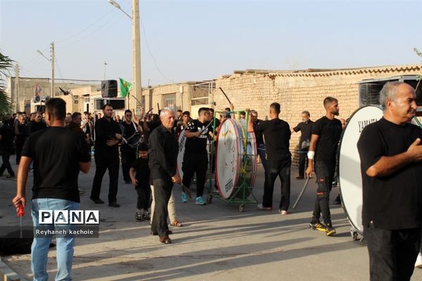 برگزاری مراسم روز عاشورای حسینی در روستای جعفرآباد جنگل بخش جوادآباد