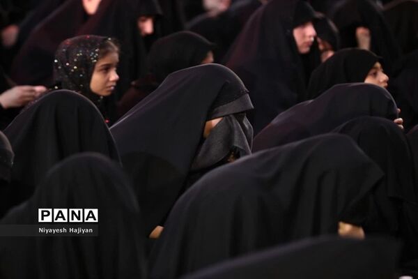 مراسم عزاداری سرور و سالار شهیدان در هیات دخترانه بنت الهدی