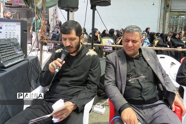 دسته‌های عزاداری ظهر عاشورا در قیامدشت