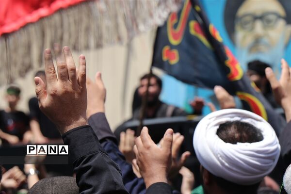 عزاداری روز عاشورا در شهرستان قدس