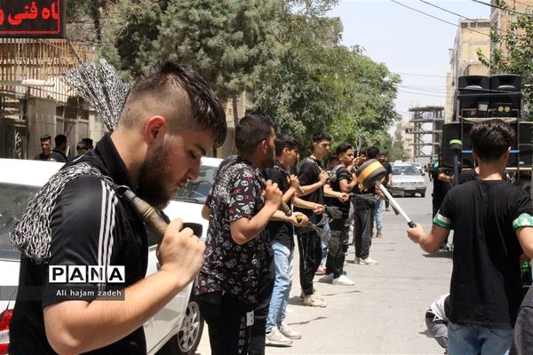 اجتماع بزرگ هیات عزاداری نصیرشهر در عاشورای حسینی