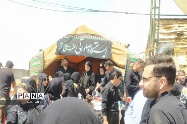 عزاداری عاشورای حسینی در روستای شهرآباد شهرستان فیروزکوه
