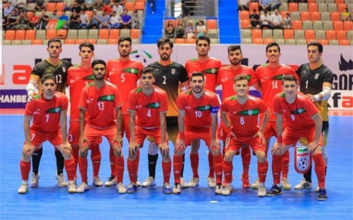 فوتسال کافا؛ تیم امید ایران ۵ - ۰ ازبکستان