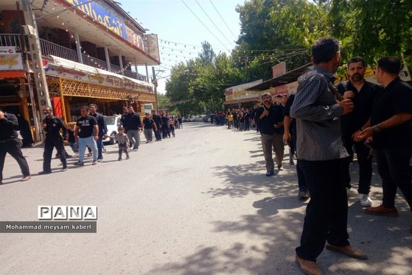 آیین 100 ساله زنجیر زنی در روستای جاغرق