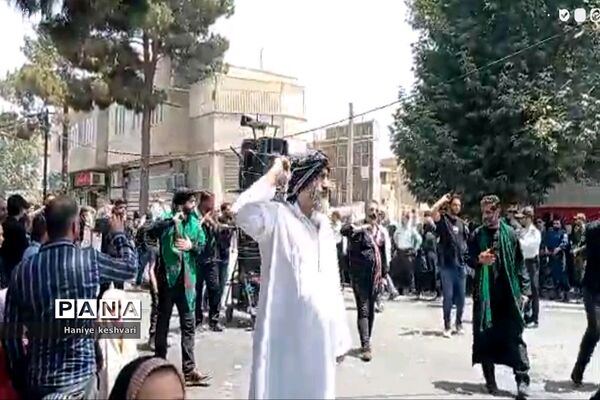 عزاداری عاشورای حسینی در شهرستان ورامین