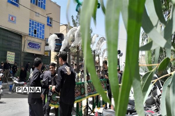 عزاداری سید و سالار شهدا آقا ابا عبدالله الحسین در شهر شهید پرور کوشک