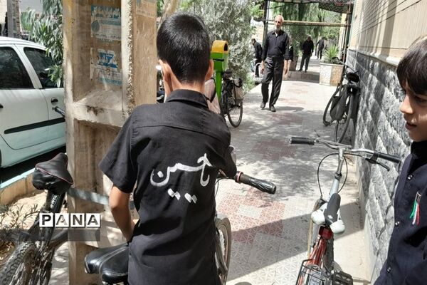 عزاداری سید و سالار شهدا آقا ابا عبدالله الحسین در شهر شهید پرور کوشک