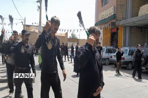 عزاداری سید و سالار شهدا آقا ابا عبدالله الحسین در شهر شهید پرور کوشک