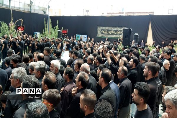 برگزاری مراسم عزاداری ماه محرم در انگورستان ملک