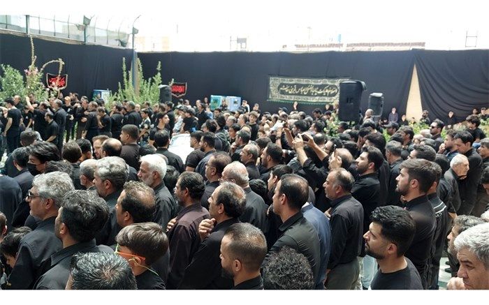 برگزاری مراسم عزاداری سالار شهیدان در بادرود اصفهان