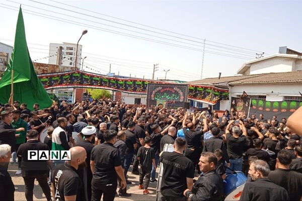 مراسم عزاداری روز عاشورای حسینی در شهرستان محمودآباد