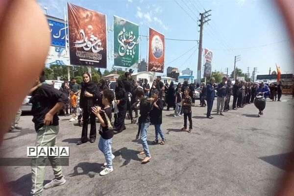 مراسم عزاداری روز عاشورای حسینی در شهرستان محمودآباد
