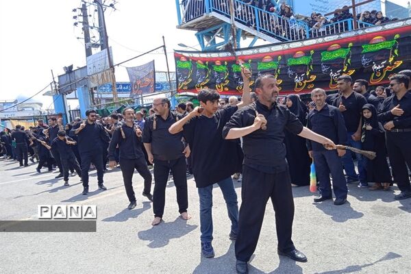 مراسم عزاداری روز عاشورای حسینی در شهرستان محمودآباد