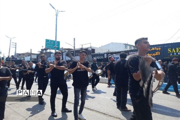 مراسم عزاداری روز عاشورای حسینی در شهرستان محمودآباد