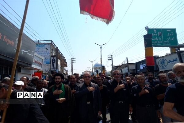 مراسم عزاداری روز عاشورای حسینی در شهرستان محمودآباد