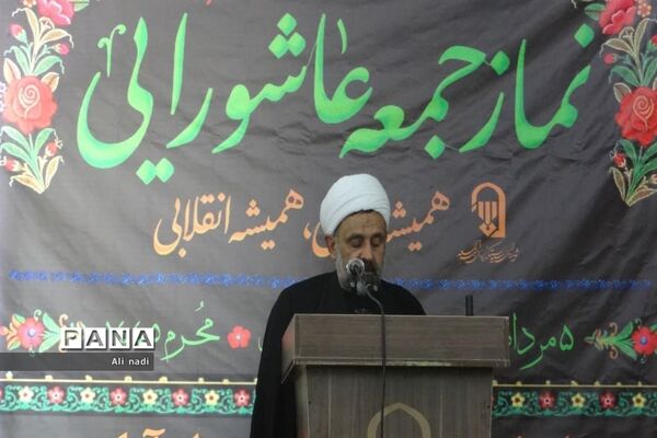 برگزاری نماز جمعه در روستای حصارقاضی بخش جوادآباد