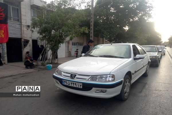 موکب نوجوانان حسینی در منطقه عبادی مشهد