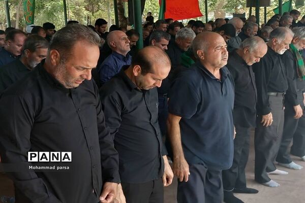 برگزاری مراسم عزاداری ظهر عاشورا حسینی در روستای محمدآباد عرب‌ها بخش جوادآباد