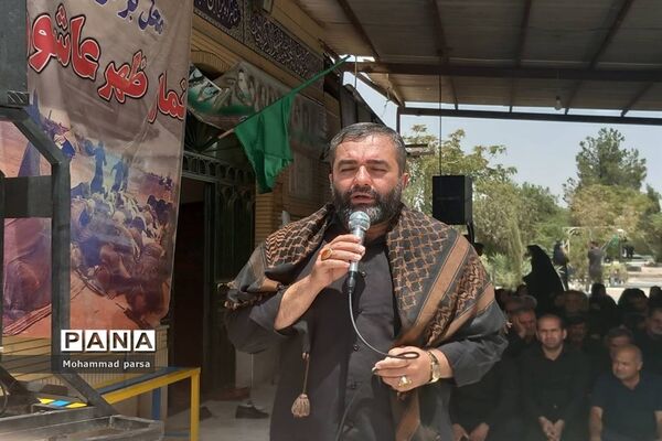 برگزاری مراسم عزاداری ظهر عاشورا حسینی در روستای محمدآباد عرب‌ها بخش جوادآباد