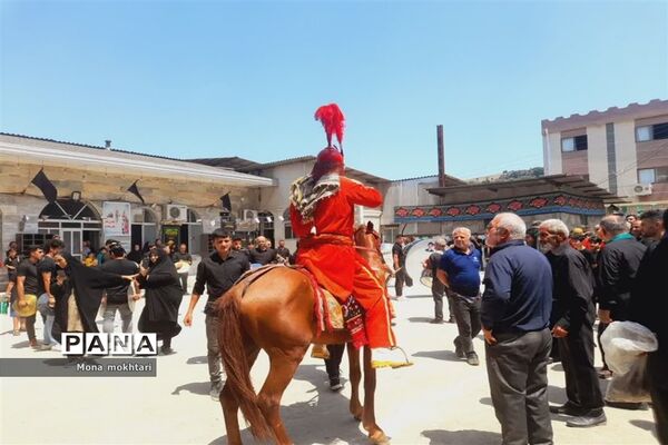 مراسم عزاداری روز عاشورا در میاندورود