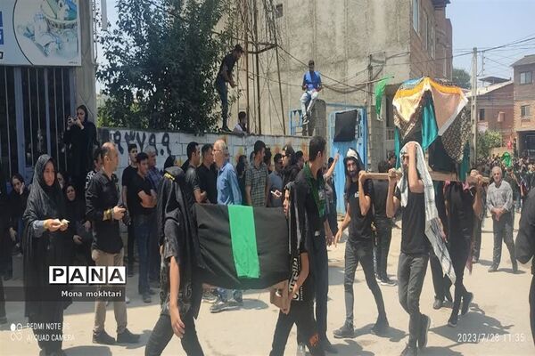 مراسم عزاداری روز عاشورا در میاندورود