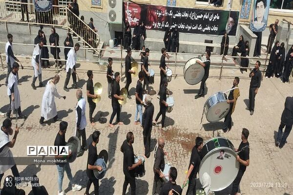 مراسم عزاداری روز عاشورا در میاندورود