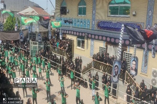 مراسم عزاداری روز عاشورا در میاندورود