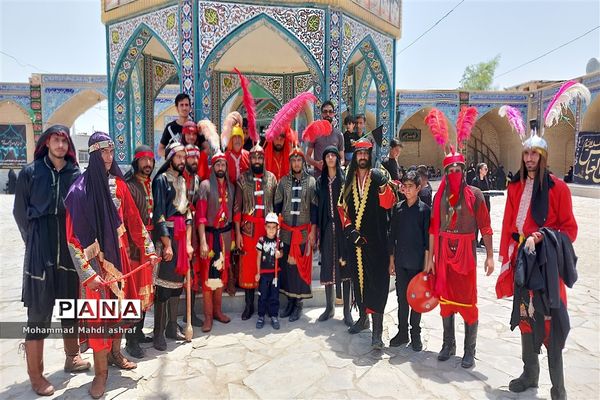 عزاداری روز عاشورا در شهر بافران نایین