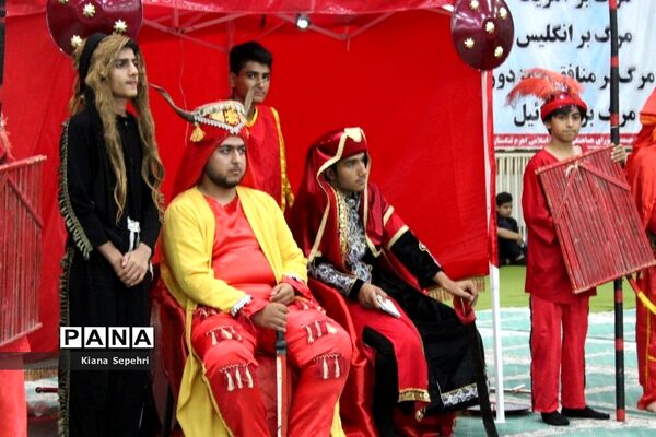 مراسم تعزیه خوانی واقعه عاشورا در شهرستان تنگستان