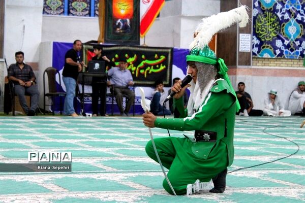 مراسم تعزیه خوانی واقعه عاشورا در شهرستان تنگستان