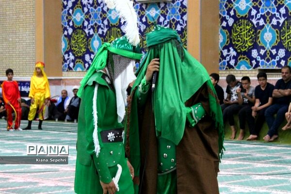 مراسم تعزیه خوانی واقعه عاشورا در شهرستان تنگستان