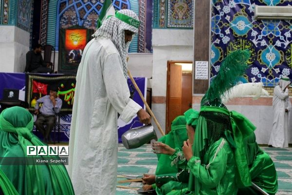 مراسم تعزیه خوانی واقعه عاشورا در شهرستان تنگستان