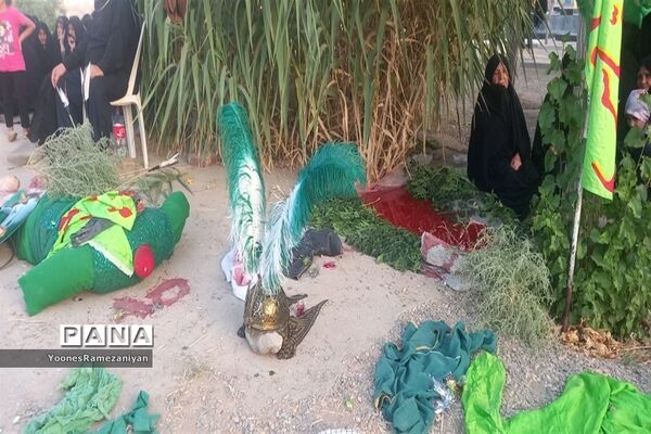 حرکت نمادین دسته بنی‌اسد در مزده خلیل‌آباد