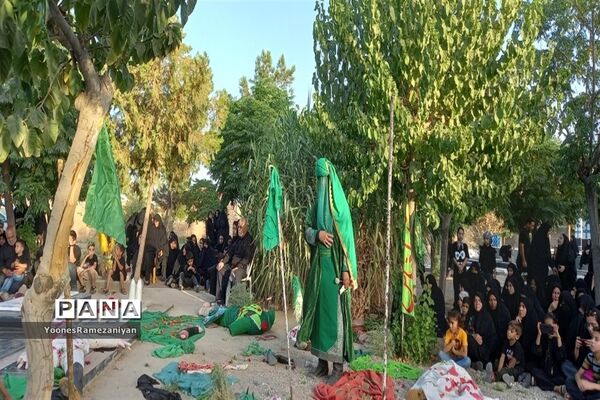 حرکت نمادین دسته بنی‌اسد در مزده خلیل‌آباد