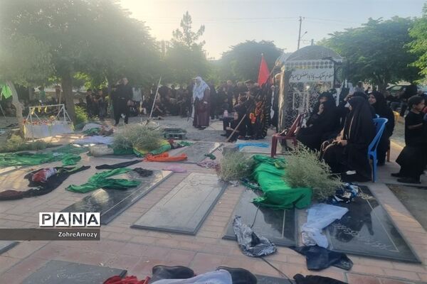 حرکت نمادین دسته بنی‌اسد در مزده خلیل‌آباد