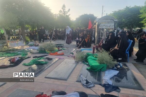 حرکت نمادین دسته بنی‌اسد در مزده خلیل‌آباد