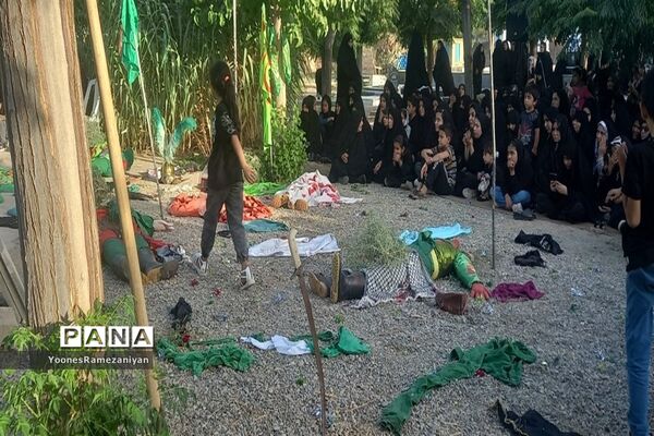 حرکت نمادین دسته بنی‌اسد در مزده خلیل‌آباد