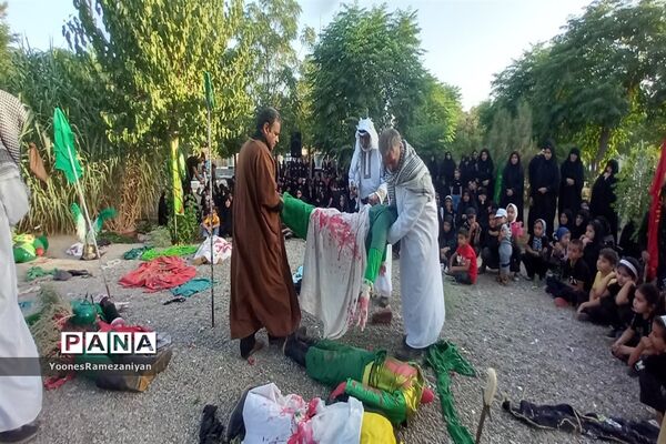 حرکت نمادین دسته بنی‌اسد در مزده خلیل‌آباد