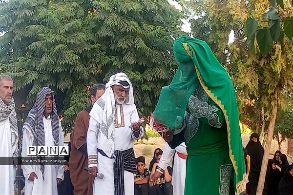 حرکت نمادین دسته بنی‌اسد در مزده خلیل‌آباد