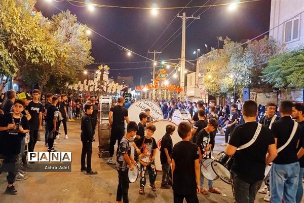 تجمع عزاداران شهرستان قرچک در روز سوم شهادت امام حسین(ع)