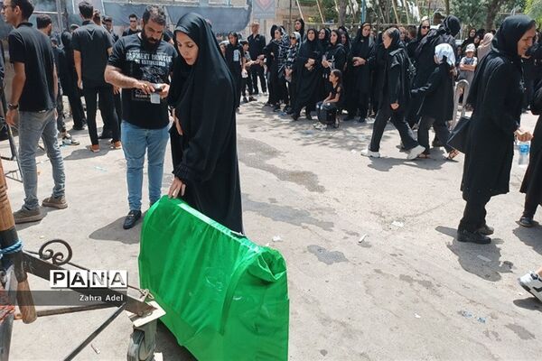 تجمع عزاداران شهرستان قرچک در روز سوم شهادت امام حسین(ع)