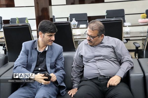 جلسه معارفه معاون ذی‌حساب اداره‌کل آموزش و پرورش استان بوشهر